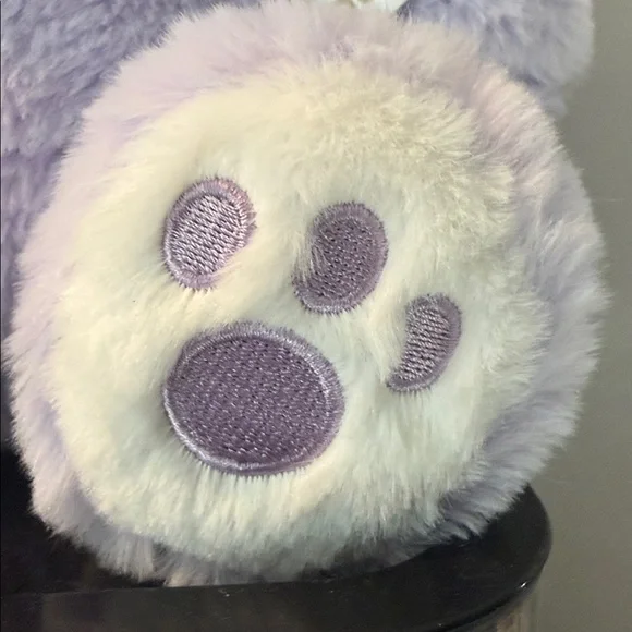 Plush Bunny Doll in Pastel Lavender - Picture 3 of 5